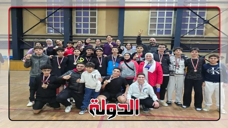 الزهور يتوج ببطولة الجمهورية للريشة الطائرة
