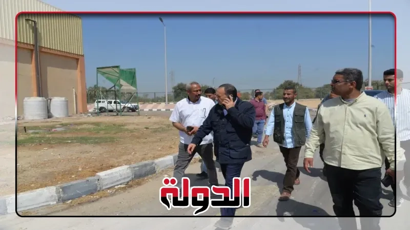 محافظ أسيوط يتفقد محطة وسيطة لإعادة تدوير المخلفات الصلبة