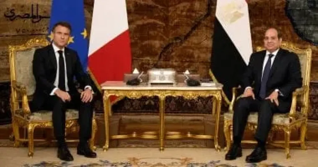 شراكة استراتيجية ووقف الحرب فى غزة.. الرئيس الفرنسى فى زيارة مهمة لمصر
