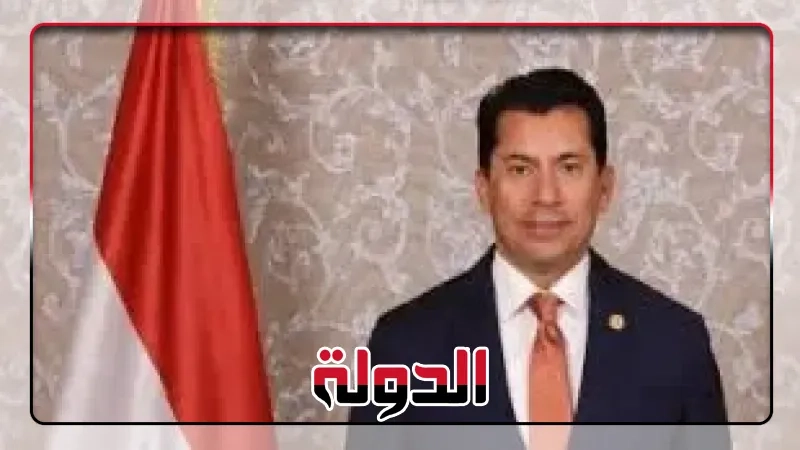 أشرف صبحي يهنئ لاعبي الإسكواش بإنجاز بطولة العالم تحت 23 سنة