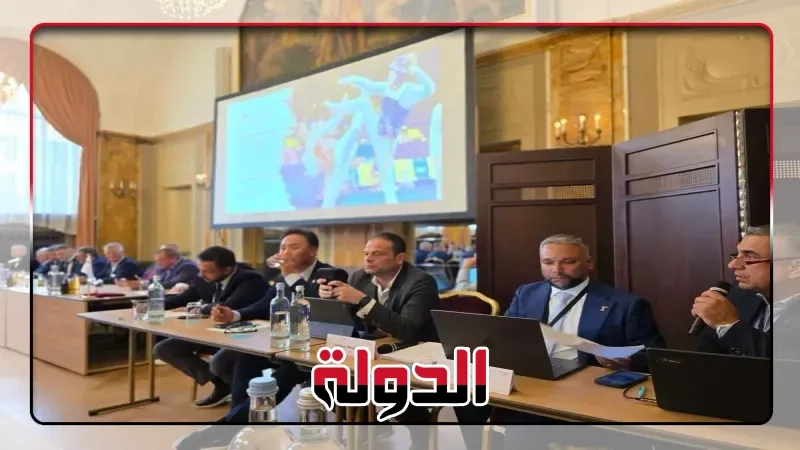 المصري محمد شعبان مراقبًا على انتخابات الاتحاد الأوروبي للتايكوندو