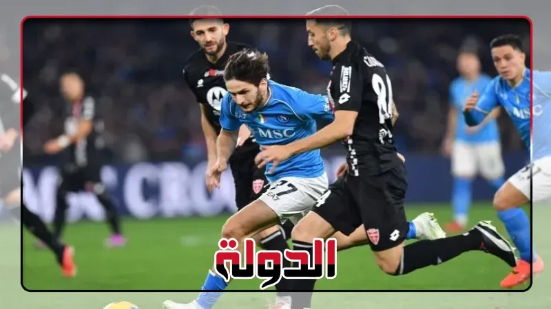 نابولي يفوز على مونزا 1-0 في الدوري الإيطالي
