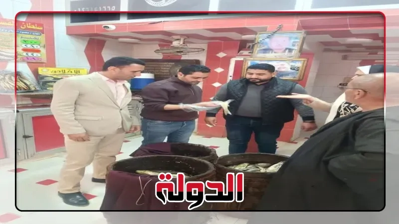 استعدادا لأعياد الربيع تحرير 53 محضر وضبط أكثر من 638 كجم أسماك ولحوم ومجمدات غير صالحة للإستهلاك الآدمي