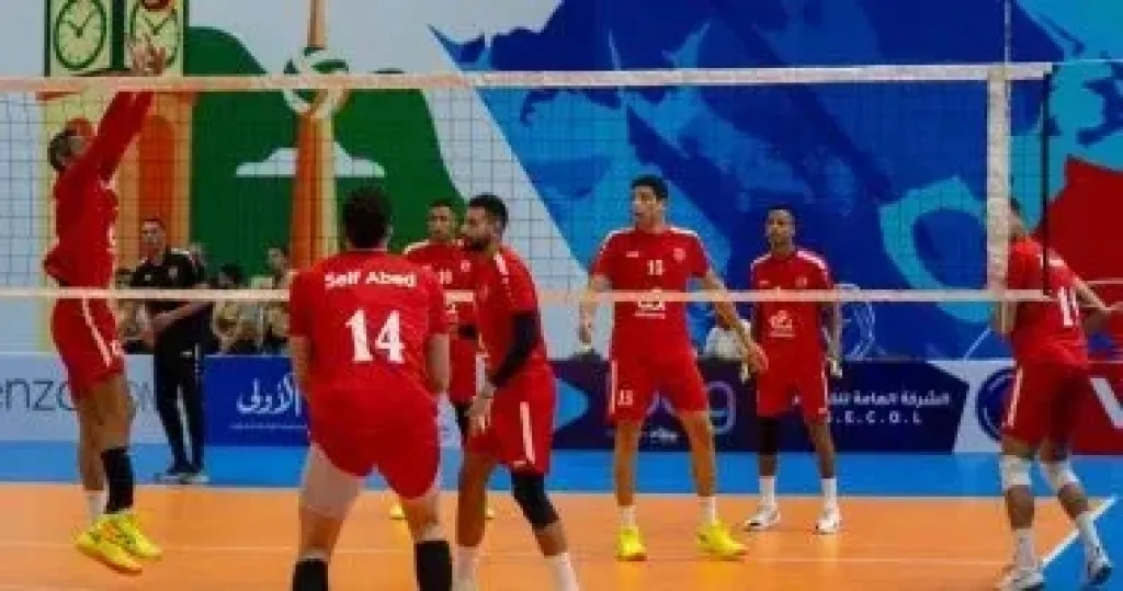 الأهلى يواجه بطل الكونغو فى بطولة أفريقيا لرجال الكرة الطائرة