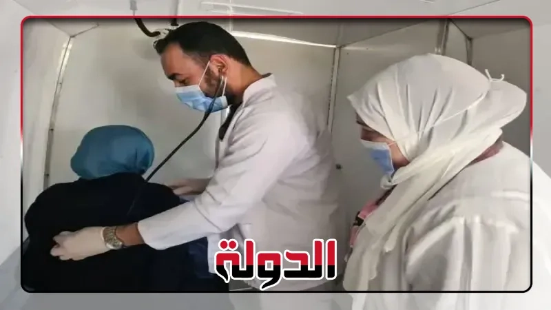 الكشف على 157 حالة بالعيادة المتنقلة لتأمين احتفالات شم النسيم بالدقهلية