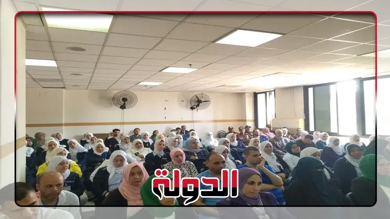 الاحرارالتعليمى بالزقازيق يحتفل باليوم العالمى للسلامة والصحة المهنية