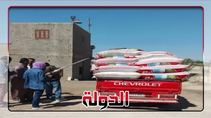تموين الشرقية: توريد 132الف طن قمح وضبط 2,5 طن سكرمجهول