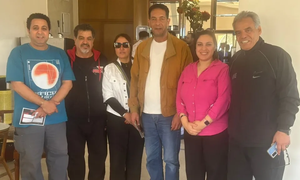 المخرج سعد المغربي يستقبل فرقة المسرح المصري المشاركة بعرض 'الست' في مونديال المسرح المغاربي بليبيا
