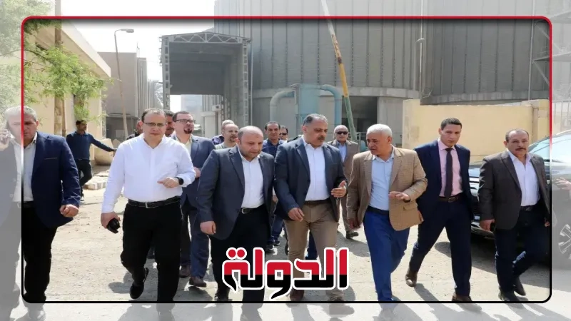 محافظ الشرقيةيتفقدصوامع الغلال ومطحن عرابي بمدينةالزقازيق