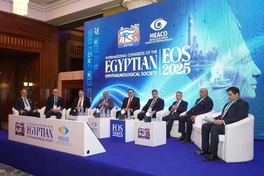 رئيس هيئة الاعتماد والرقابة الصحية يشهد انطلاق فعاليات المؤتمر الدولي للجمعية الرمدية المصرية 2025 'EOS' ،