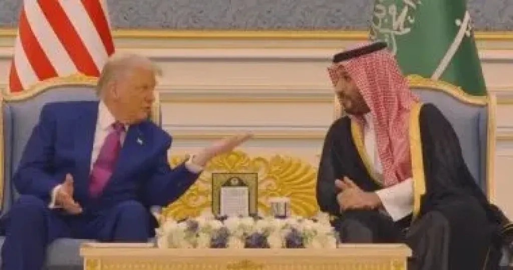 قادة أوبر وجوجل وأمازون وبوينج على مأدبة غداء ترامب وولى العهد السعودى