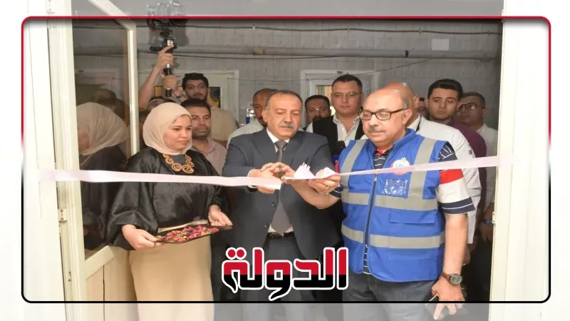 محافظ أسيوط يفتتح وحدتي فصل مشتقات الدم والأشعة المقطعية