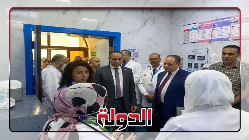وكيل صحة الشرقية يتفقد مستشفى الصدر بالزقازيق بحضور لجنة 'جهار' لمتابعة إجراءات الجودة