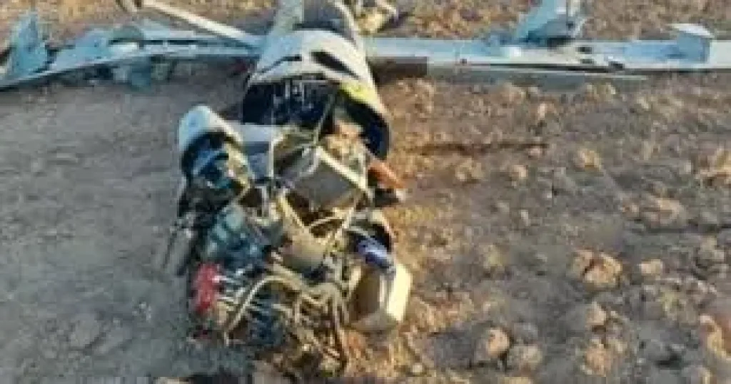 إيران تُسقط مسيرة إسرائيلية متطورة من طراز 'هرون' فى لرستان