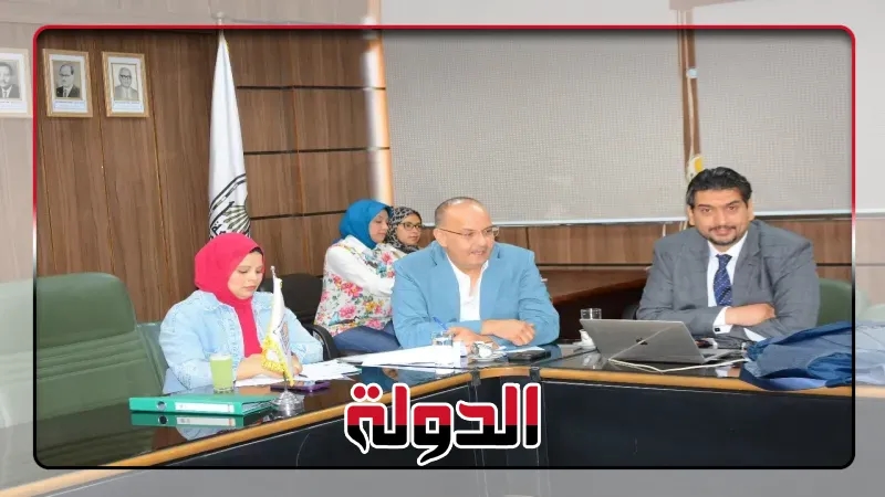 مكتب التصنيف الأكاديمي الدولي بجامعة أسيوط يعقد اجتماعًا لمناقشة إنجازات
