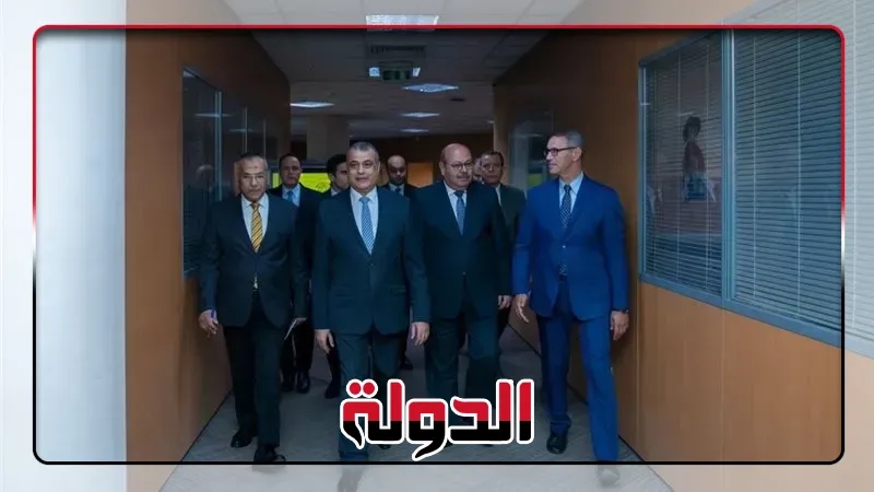 وزير الإنتاج الحربي يتفقد شركة TUYA Technology لنظم المعلومات