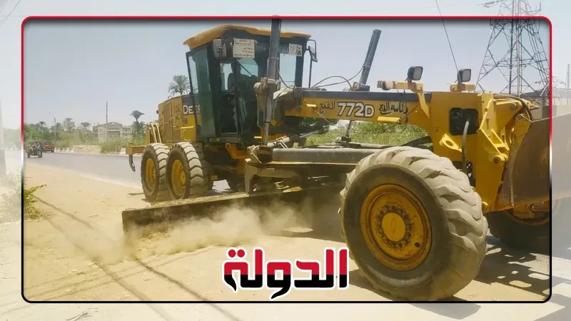محافظ أسيوط: استمرار أعمال تمهيد الطرق ورفع المخلفات