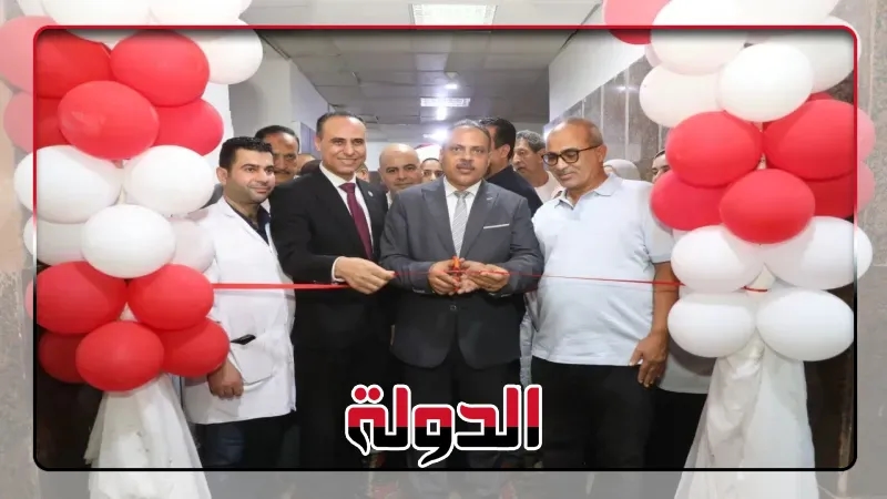 محافظ الشرقية يفتتح أعمال تطويروحدة الاشعة بمستشفي فاقوس