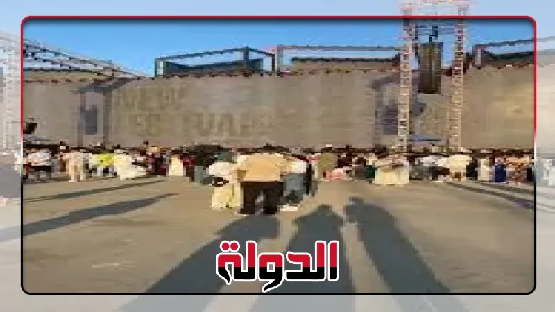 الجمهور يتوافد على حفل تامر حسني والشامي في مهرجان العلمين