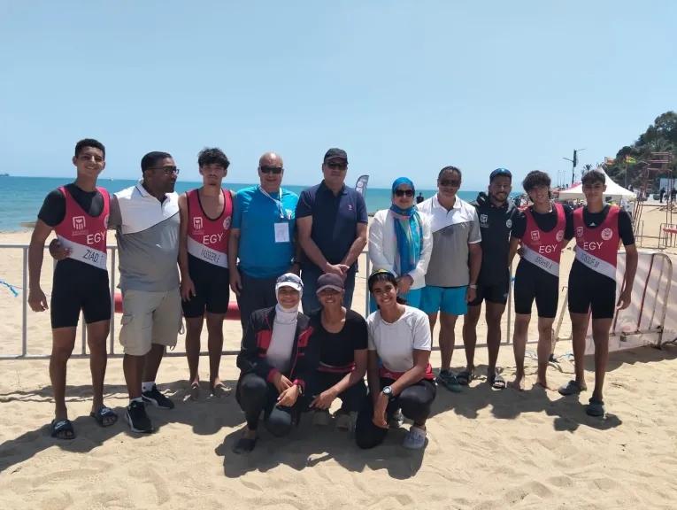منتخب التجديف يحصد ذهبيتين في البطولة الأفريقية للمدارس بالجزائر