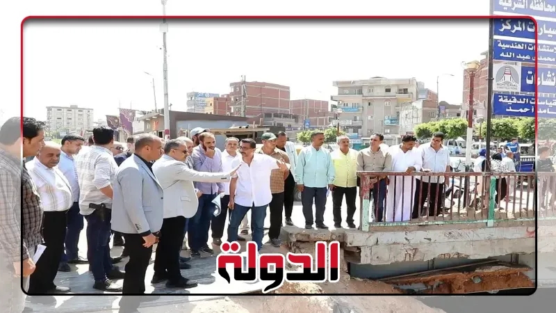 بتكلفة 10 مليون و 500 ألف جنيه.. محافظ الشرقية يتفقد أعمال كوبري سيارات أبو حماد
