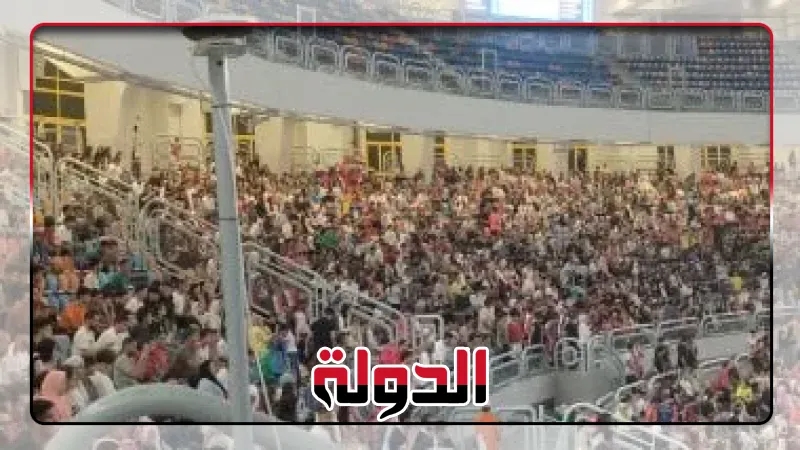 دعم جماهيري كبير لـ منتخب الناشئين أمام الدنمارك بمونديال اليد