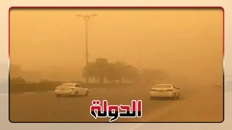 عاصفة ترابية تضرب محافظة أسوان