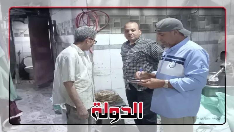 ضبط 1596 لتر سولار وطن ملح وتحرير 220 مخالفة تموينية بالدقهلية