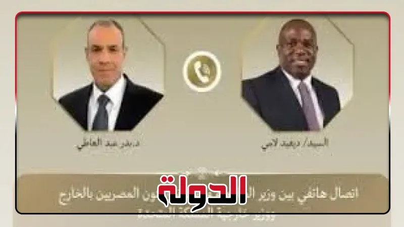 وزير الخارجية يطلع نظيره البريطانى على جهود مصر لنفاذ المساعدات الإنسانية لغزة