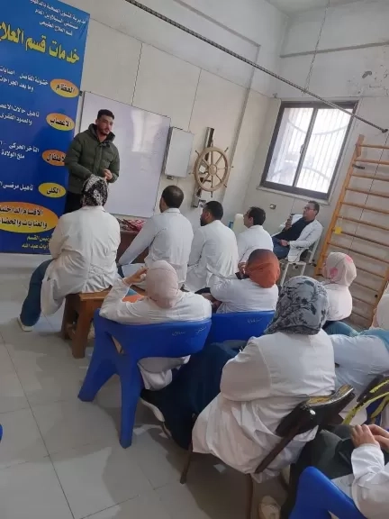 العلاج الطبيعى تستقبل 19 ألف حالة وتجرى 30ألف جلسة
