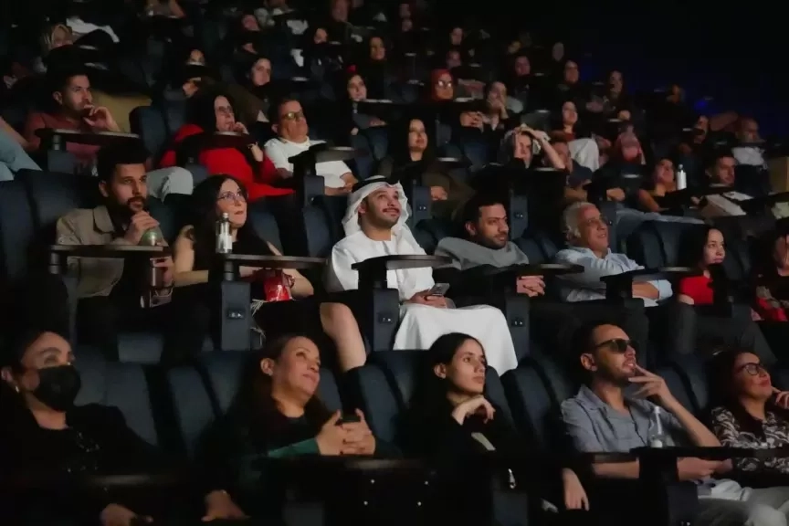 استقبال أبطال فيلم 'البطل' بالزفة المغربية في مول الإمارات