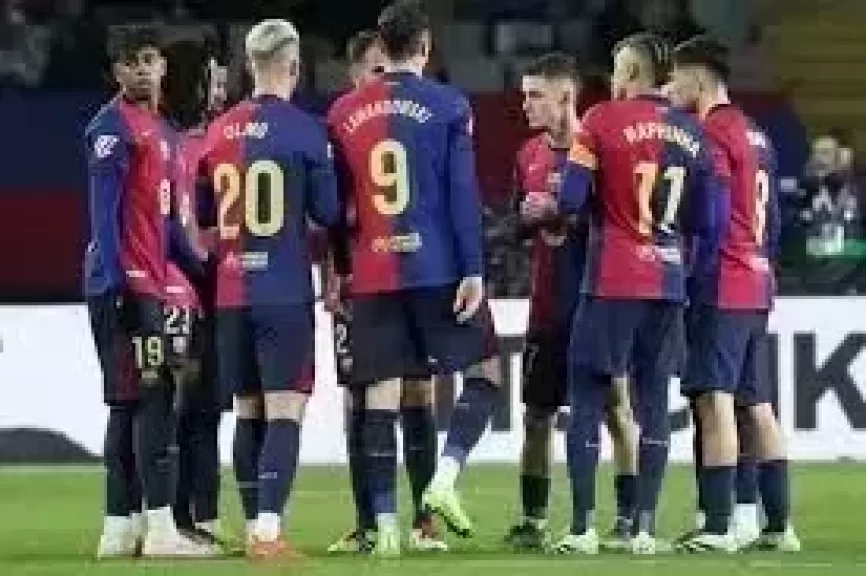 برشلونة يضرب سوسيداد برباعية نظيفة ويتصدر الدوري الإسباني