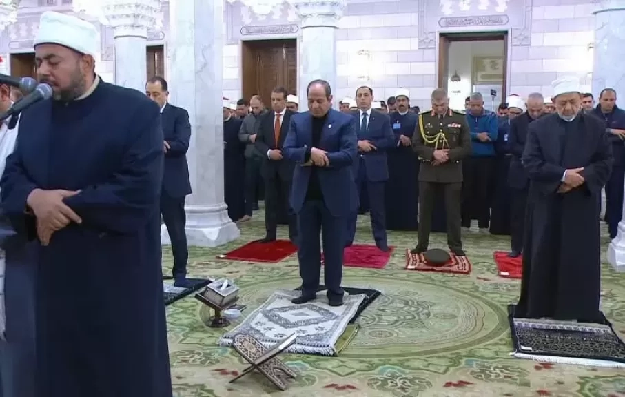 'الشبراوي يشكر الرئيس على تجديد مسجد السيدة نفيسة' ويؤكد: لا ينكر إنجازات الرئيس إلا كل حاقد أعمى البصر والبصيرة