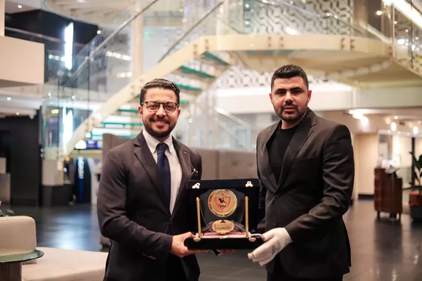 الزمالك يكرم القنصل المصري في جنوب أفريقيا