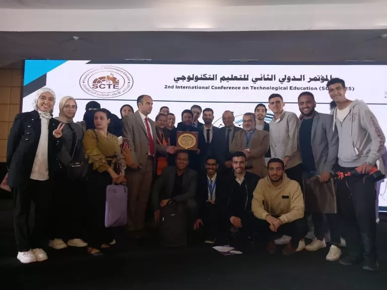 جامعة حلوان التكنولوجية تحصد جائزة أفضل الأبحاث في المؤتمر التكنولوجي الدولي