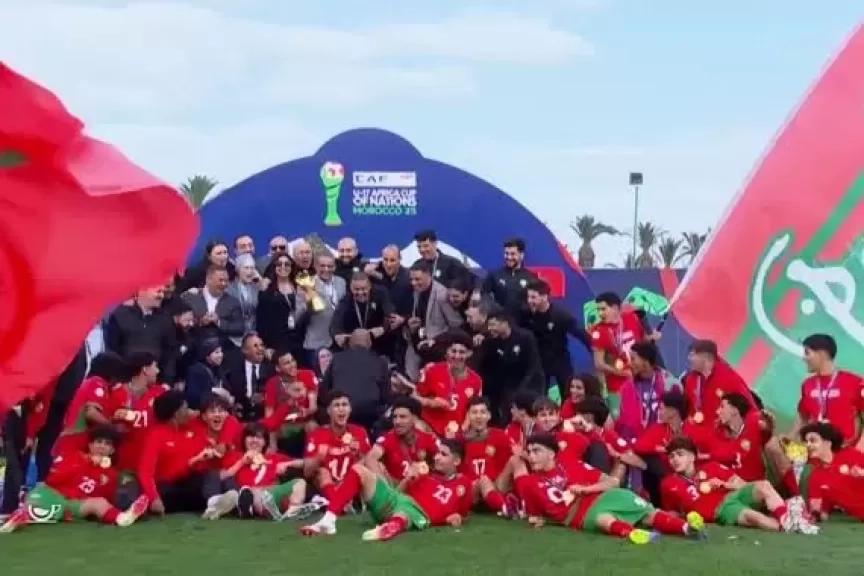 بركلات الترجيح.. المغرب بطلا لأمم أفريقيا للناشئين