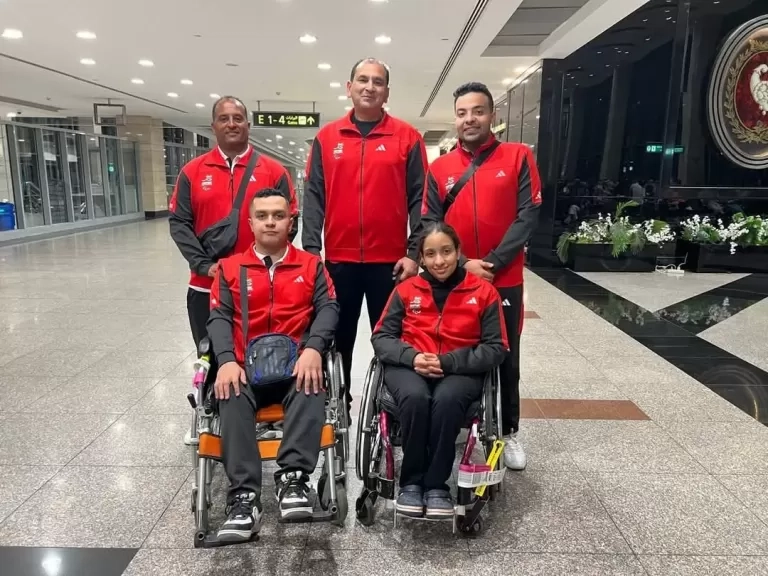 بعثة المنتخب الوطني للسباحة البارالمبية تتوجه إلى أمريكا استعدادا لمنافسات بطولة العالم