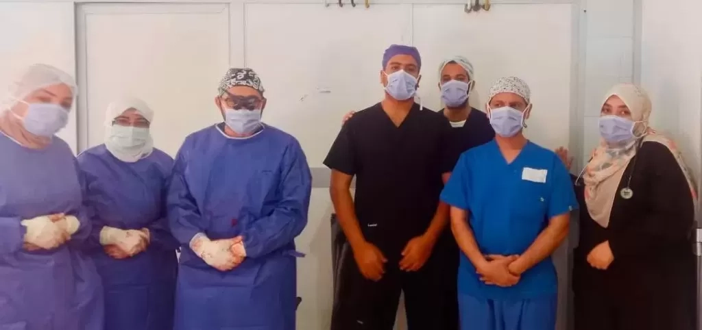 مستشفى برج العرب المركزي تنجح في إنقاذ مريضة تعاني من ارتشاح في المخ