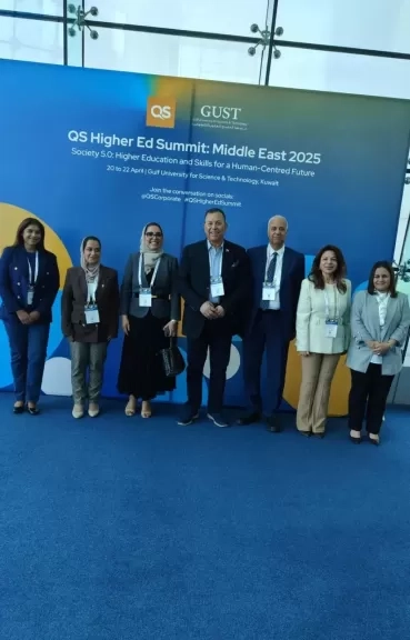 رئيس جامعة المنصورة الجديدة يشارك في قمة QS للتعليم العالي بالشرق الأوسط 2025