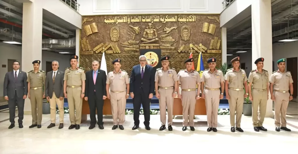 الأكاديمية العسكرية للدراسات العليا والإستراتيجية توقع بروتوكول تعاون مع المجلس الأعلى للجامعات