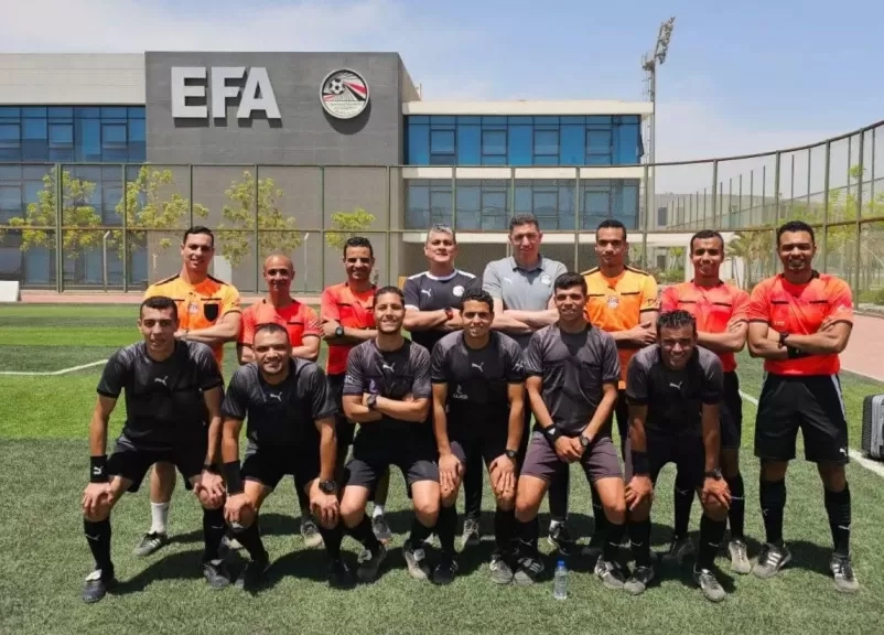 تدريبات خاصة لـ10 حكام بمركز المنتخبات لرفع كفاءتهم قبل مباريات الدوري
