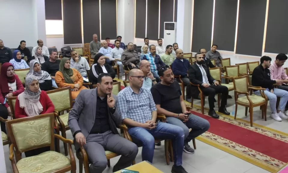 ندوة توعوية بكلية التربية الرياضية حول 'آليات تأمين واستدامة بيئة العمل'