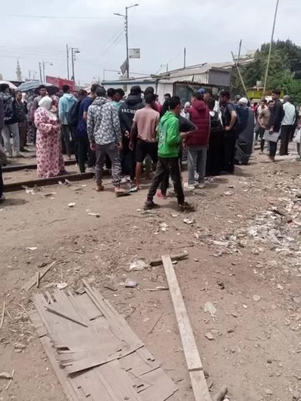 مصرع فتاة بالمنوفية تحت عجلات القطار