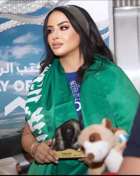 مها الحملي تحقق المركز الثالث في فئتها في النسخه الرابعه 2025م في رالي جميل