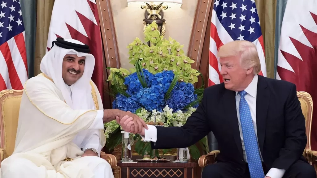 زيارات ترامب لقطر تجني مئات المليارات من الدولارات