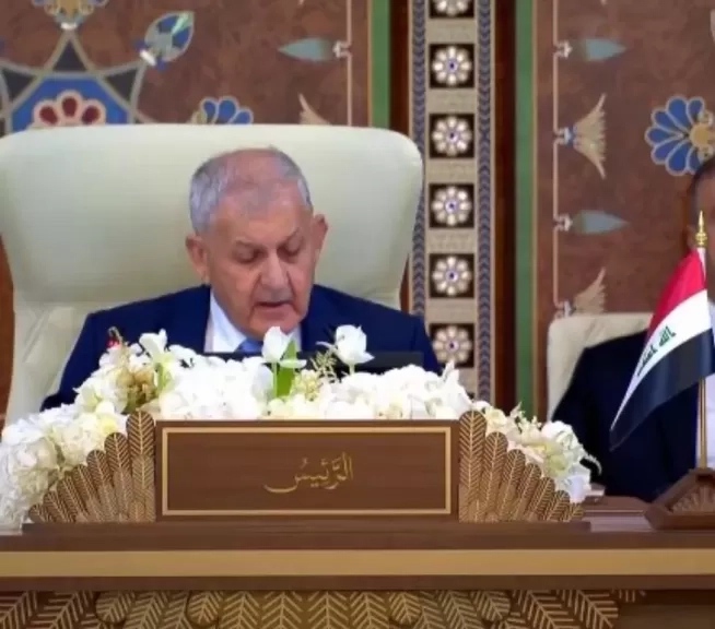 امام القمة العربية : الرئيس العراقي يؤكد رفض بلاده لتهجير الفلسطينيين ..والسوداني يعلن تبرع بغداد ب٤٠ مليون دولار لاعادة اعمار غزة ولبنان