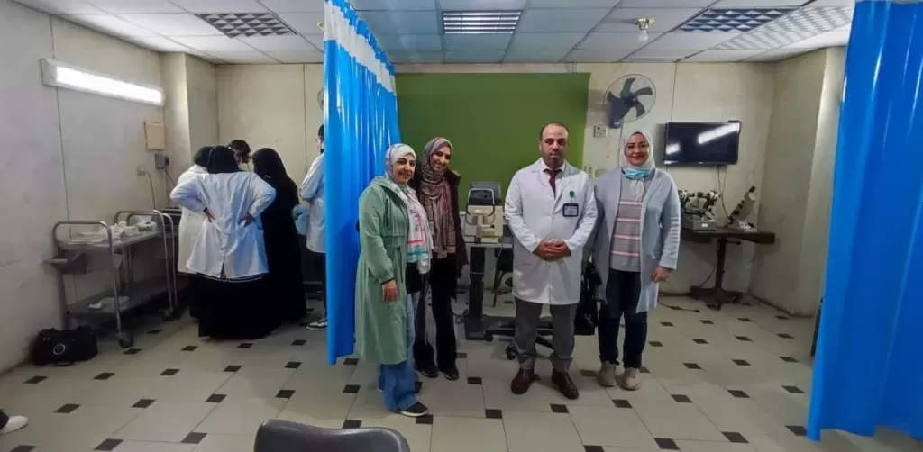 نجاح أول عملية حقن بدواء 'لوسنتس' لطفل مبتسر بمستشفى رمد المنصورة