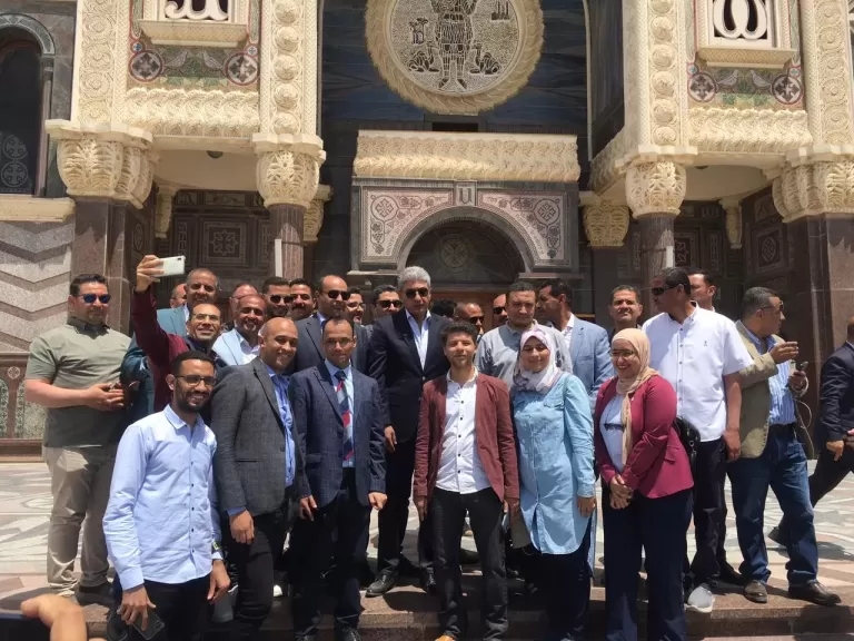جولة تفقدية لموقع دير أبو مينا الأثري ودير مارمينا بالإسكندرية