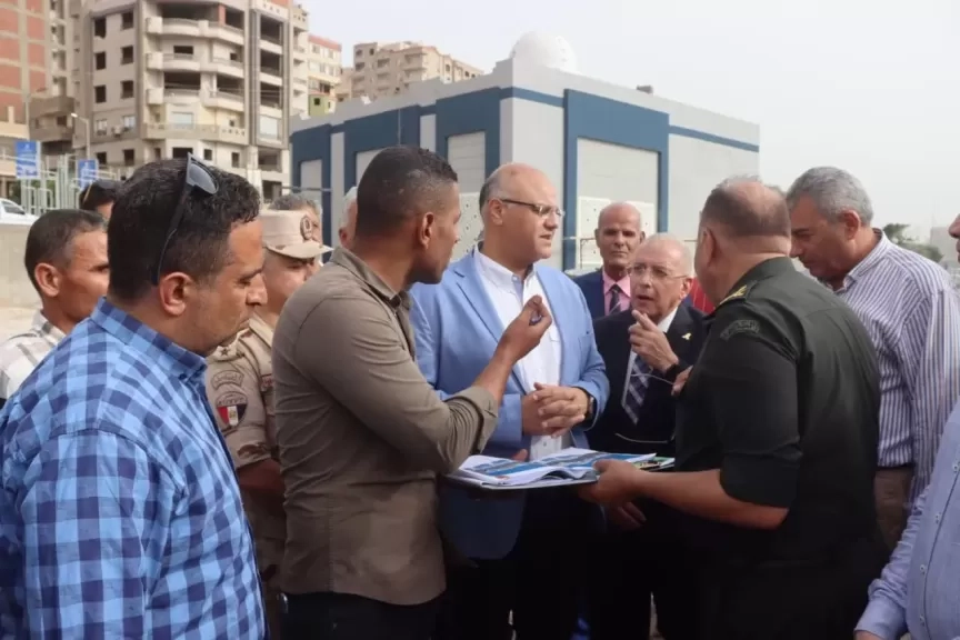 محافظ القليوبية يوجه بسرعه الإنجاز بأعمال إنشاء نادى المدنيين والعسكرين ببنها