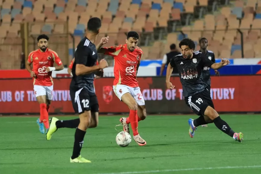 حفلة أهداف في مباراة الأهلي وفاركو تسحم تتويج الأهلي باللقب